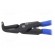 Pliers | for circlip | internal | 19÷60mm | Pliers len: 175mm | angular image 2