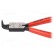 Pliers | for circlip | internal | 8÷13mm | Pliers len: 130mm | angular image 4