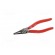 Pliers | for circlip | internal | 8÷13mm | Pliers len: 139mm | straight image 5