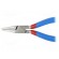 Pliers | for circlip | internal | 8÷13mm | Pliers len: 140mm | straight paveikslėlis 3