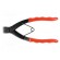 Pliers | for circlip | Pliers len: 190mm | long,angular image 2