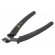 Pliers | cutting,miniature,curved | ESD | 160mm | blackened tool image 1