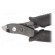 Pliers | cutting,miniature,curved | ESD | 160mm | blackened tool image 2