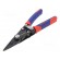 Kit: pliers | for gripping and bending | 2pcs. image 1
