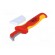 Knife | for electricians | semicircular | Tool length: 155mm | 1kVAC image 1