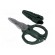 Scissors | 160mm | anti-slip handles,partially serrated  blade image 4