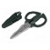 Scissors | 160mm | anti-slip handles,partially serrated  blade image 2