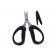 Scissors | for kevlar fibers cutting | 160mm image 5
