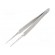 Tweezers | 110mm | Blade tip shape: sharp | universal фото 1