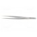 Tweezers | 110mm | Blades: narrow | Blade tip shape: sharp paveikslėlis 3