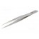 Tweezers | 110mm | Blades: narrow | Blade tip shape: sharp paveikslėlis 1
