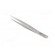Tweezers | 110mm | Blades: narrow | Blade tip shape: sharp фото 4