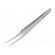 Tweezers | 115mm | Blades: curved | Blade tip shape: sharp | universal image 1