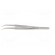 Tweezers | 115mm | Blades: curved | SMD фото 3