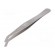 Tweezers | Tweezers len: 115mm | Blades: curved | Tipwidth: 3.5mm | SMD image 1