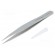 Tweezers | 120mm | Blades: straight | Blade tip shape: sharp фото 1
