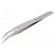 Tweezers | 120mm | Blades: curved | SMD image 1