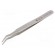 Tweezers | 120mm | Blades: curved | SMD фото 1