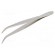Tweezers | Tweezers len: 120mm | Blades: elongated,curved image 1