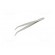 Tweezers | Tweezers len: 120mm | Blades: elongated,curved image 2