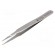 Tweezers | 120mm | Blades: straight | SMD image 1