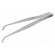 Tweezers | Tweezers len: 125mm | Blades: curved | Tipwidth: 2.3mm image 1