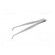 Tweezers | Tweezers len: 125mm | Blades: curved | Tipwidth: 2.3mm фото 2