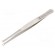Tweezers | Blades: straight | Blade tip shape: round | non-magnetic image 1
