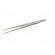 Tweezers | Tweezers len: 140mm | Blades: straight,elongated image 2
