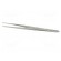 Tweezers | 140mm | Blades: elongated | Blade tip shape: rounded image 3
