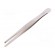 Tweezers | 145mm | Blades: straight | Blade tip shape: rounded фото 1