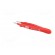 Tweezers | 150mm | Blades: straight | Blade tip shape: round фото 4