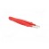 Tweezers | 150mm | Blades: straight | Blade tip shape: round фото 8