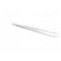 Tweezers | 150mm | Blades: curved | Blade tip shape: flat фото 8