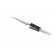 Tweezers | 160mm | Blades: curved | Blade tip shape: flat,bent image 4