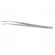 Tweezers | Tweezers len: 160mm | Blades: elongated,curved фото 3