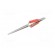 Tweezers | Blades: straight | Tool material: stainless steel | 165mm фото 2