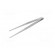 Tweezers | Tweezers len: 180mm | Blades: straight | Tipwidth: 3.5mm image 2