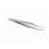 Tweezers | 100mm | for precision works | Blades: curved,narrowed image 8