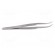 Tweezers | 100mm | for precision works | Blades: curved,narrowed image 7