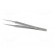 Tweezers | 105mm | for precision works | Blades: straight,narrow paveikslėlis 3