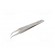 Tweezers | 105mm | for precision works | Blades: narrow,curved image 2