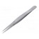 Tweezers | 108mm | for precision works | Blade tip shape: sharp paveikslėlis 1