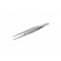 Tweezers | 108mm | for precision works | Blade tip shape: sharp image 2