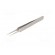 Tweezers | 110mm | for precision works | Blades: elongated,narrow image 2