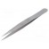 Tweezers | 110mm | for precision works | Blade tip shape: sharp image 1