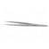 Tweezers | 110mm | for precision works | Blade tip shape: sharp paveikslėlis 3