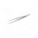 Tweezers | 110mm | for precision works | Blade tip shape: sharp image 2