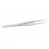 Tweezers | 110mm | for precision works | Blades: curved,narrowed image 7