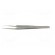 Tweezers | 110mm | for precision works | Blades: narrow,curved image 3